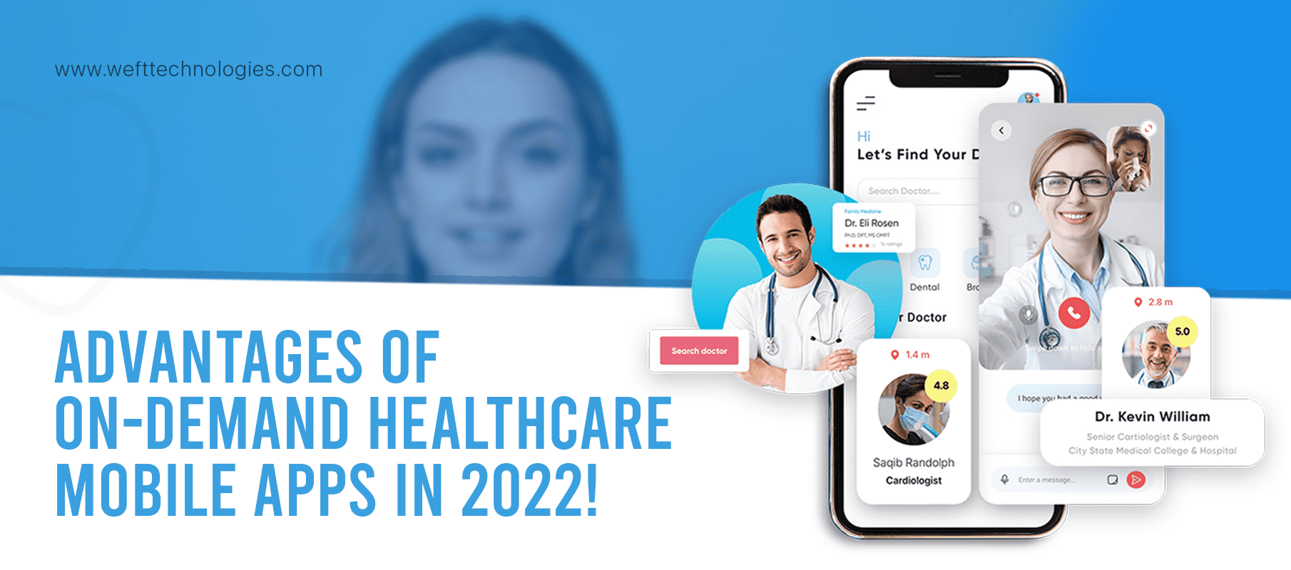 Advantages of On-Demand Healthcare Mobile Apps in 2022!