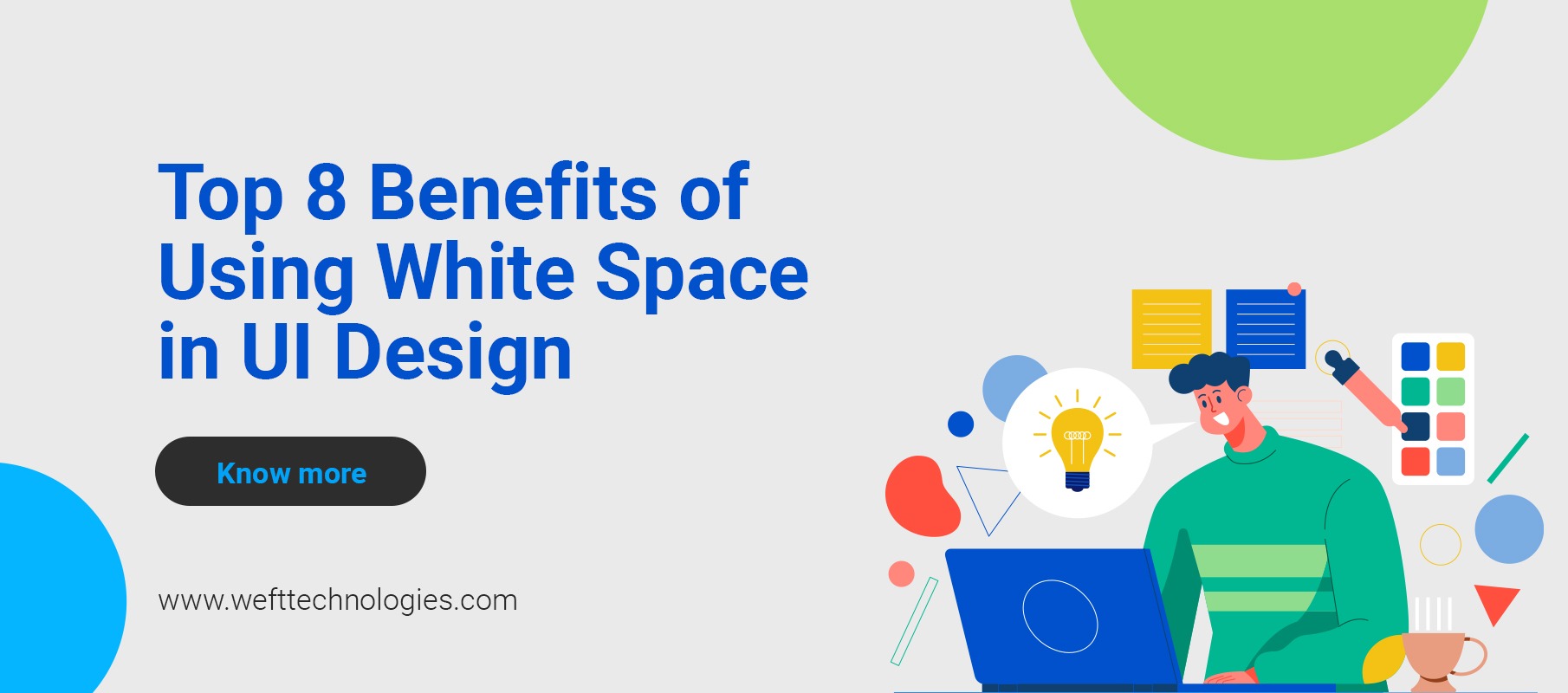 Top 8 Benefits of Using White Space in UI Design